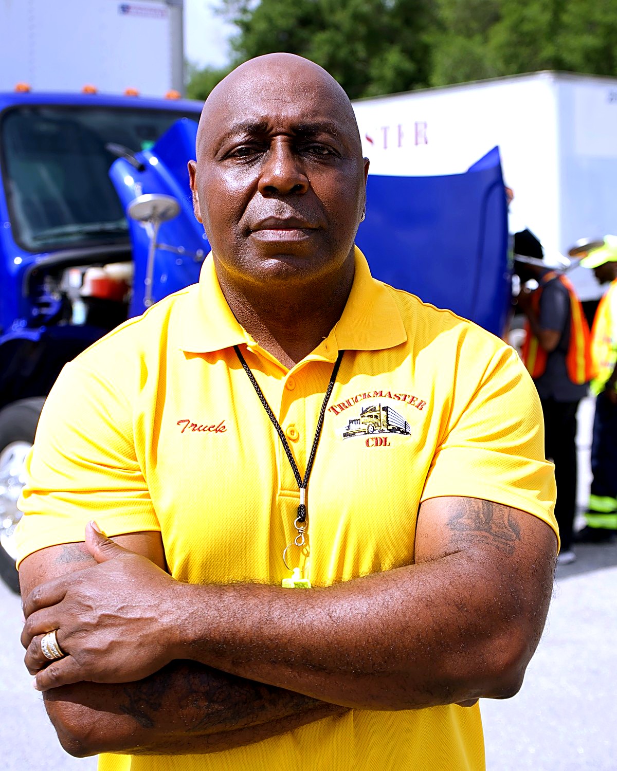 Byron Simpson, U.S. Army veteran and owner of TruckMaster CDL Training in Apopka, FL