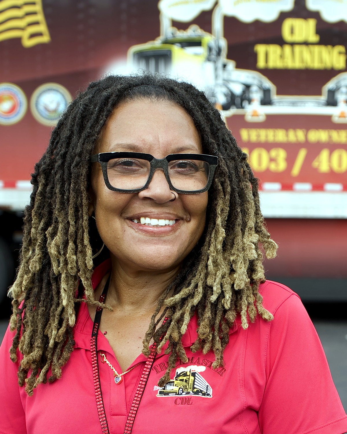 Channel, certified CDL instructor at TruckMaster CDL and former TruckMaster student